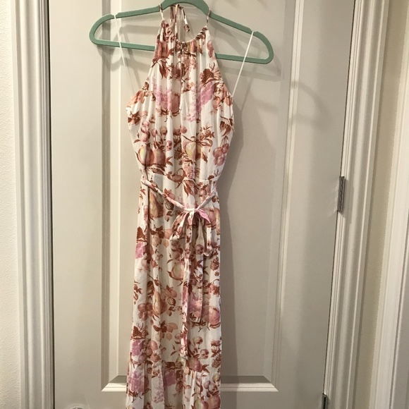 PAIGE Women's Jade Midi Dress, Foxglove Multi(NWT) - Picture 9 of 14